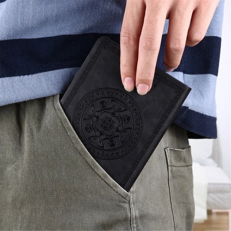 Vintage Leather Notebook – Portable Diary and Journal (A6 Size)