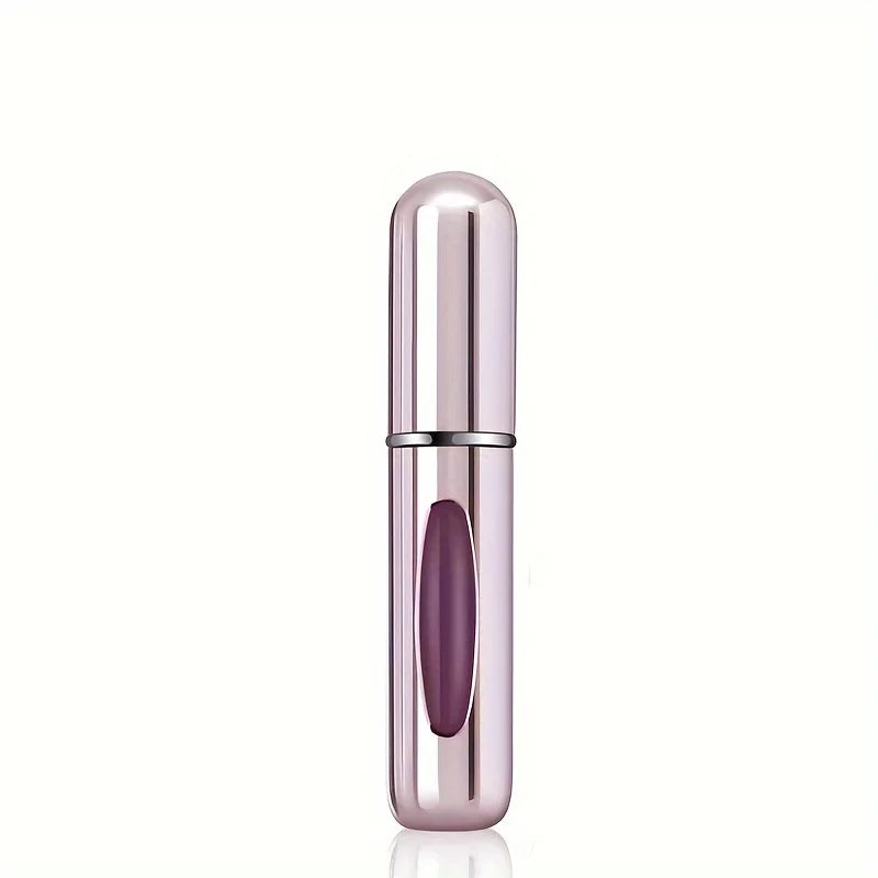 Round-Head Perfume Refill Bottle 5ml, Bottom-Fillable, Mini Press Spray, Travel Porta lifestyle view