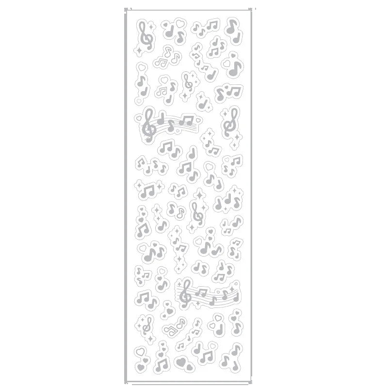 1PCS New Cute Deco Stickers Photocard Decor Kawaii Decorative Scrapbooking Decorative alternate view