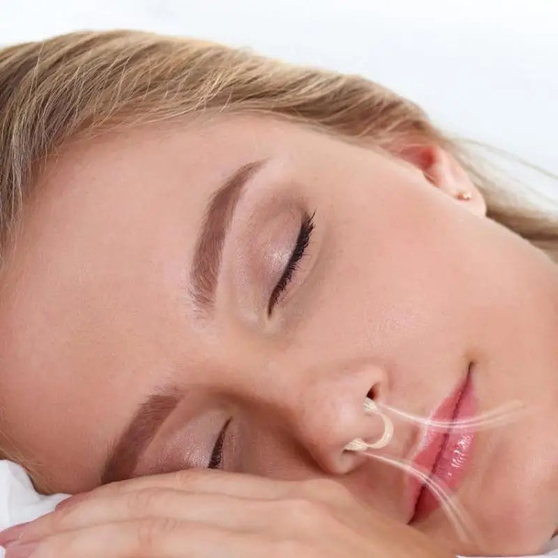 Reusable Nasal Dilator Clip | Anti Snoring Silicone Nose Device for Better Sleep close-up view