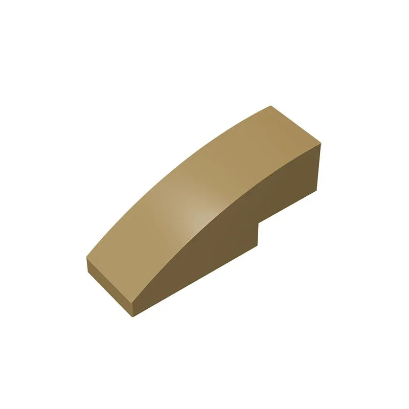 Gobricks GDS-657 Slope, Curved 3 x 1 | Compatible Building Block for Creative Constru lifestyle view