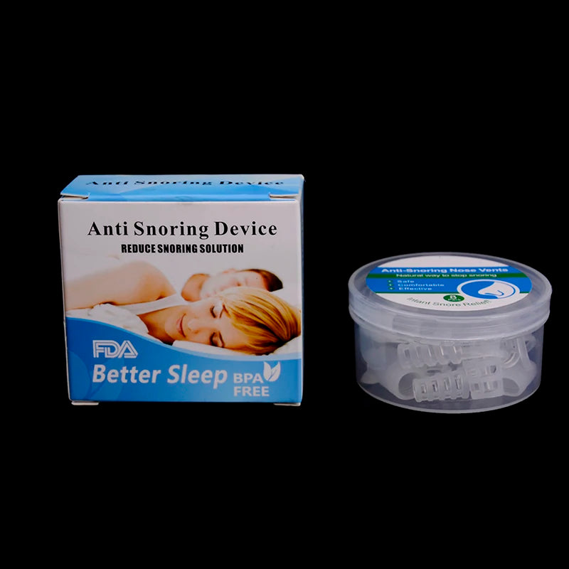Anti Snoring Nasal Dilators | Snore Stopper Aid for Better Sleep close-up view