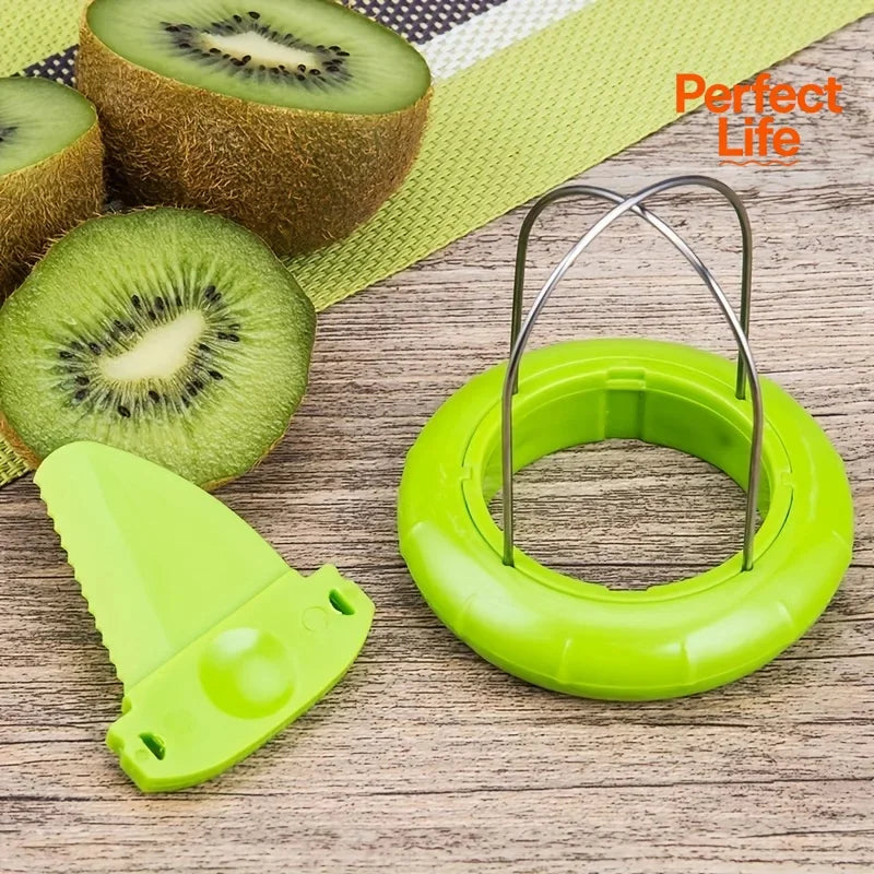 Fast Fruit Kiwi Cutter Peeler Slicer Kitchen alternate view
