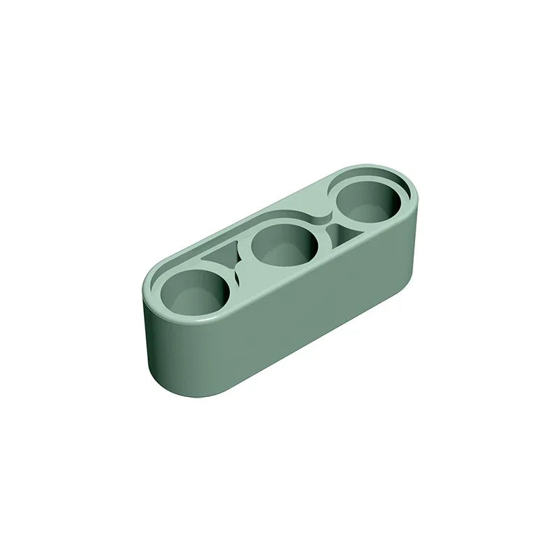 Gobricks GDS-663 Technical Liftarm Thick 1 x 3 | Compatible Building Block for DIY additional angle