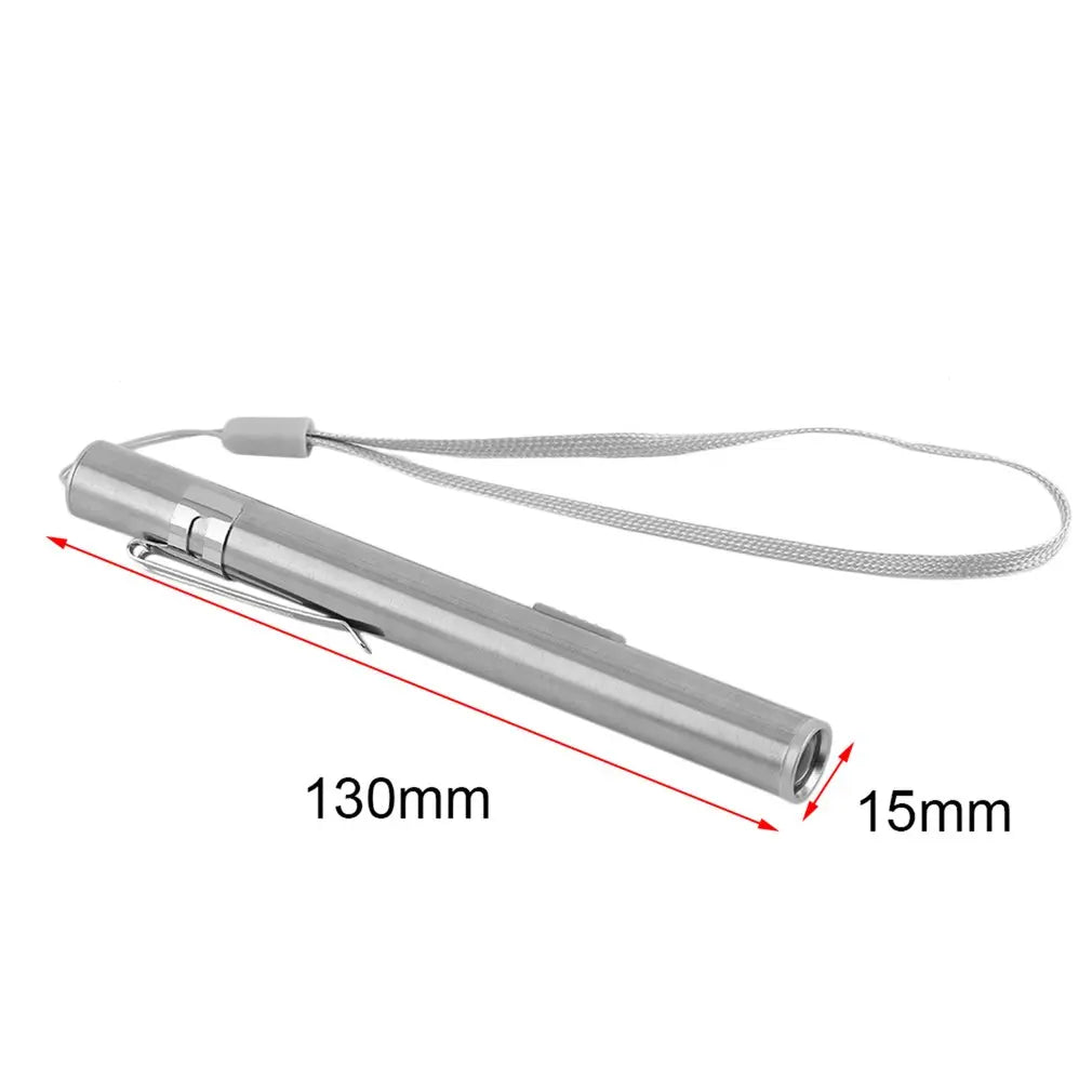 USB Rechargeable Mini Pen Light | Handy LED Flashlight with Clip lifestyle view