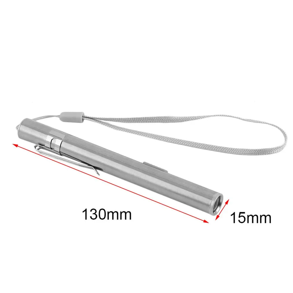 USB Rechargeable Mini Pen Light | Handy LED Flashlight with Clip lifestyle view