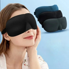 3D Sleep Mask for Men and Women | Light Blocking Eye Mask for Comfort