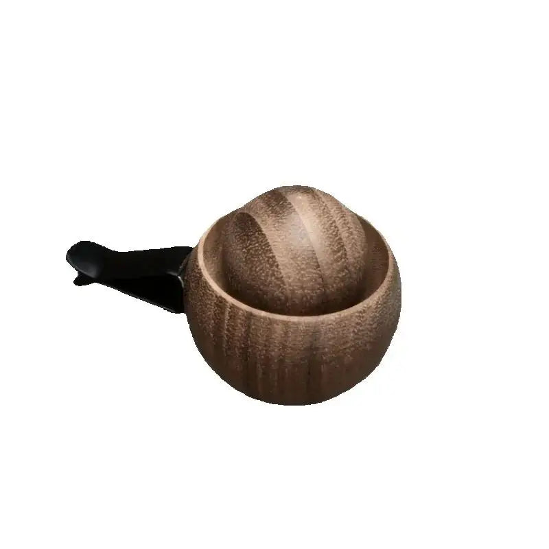 Wooden Essential Oil Diffuser | Mini Car and Home Fragrance Aroma Diffuser close-up view