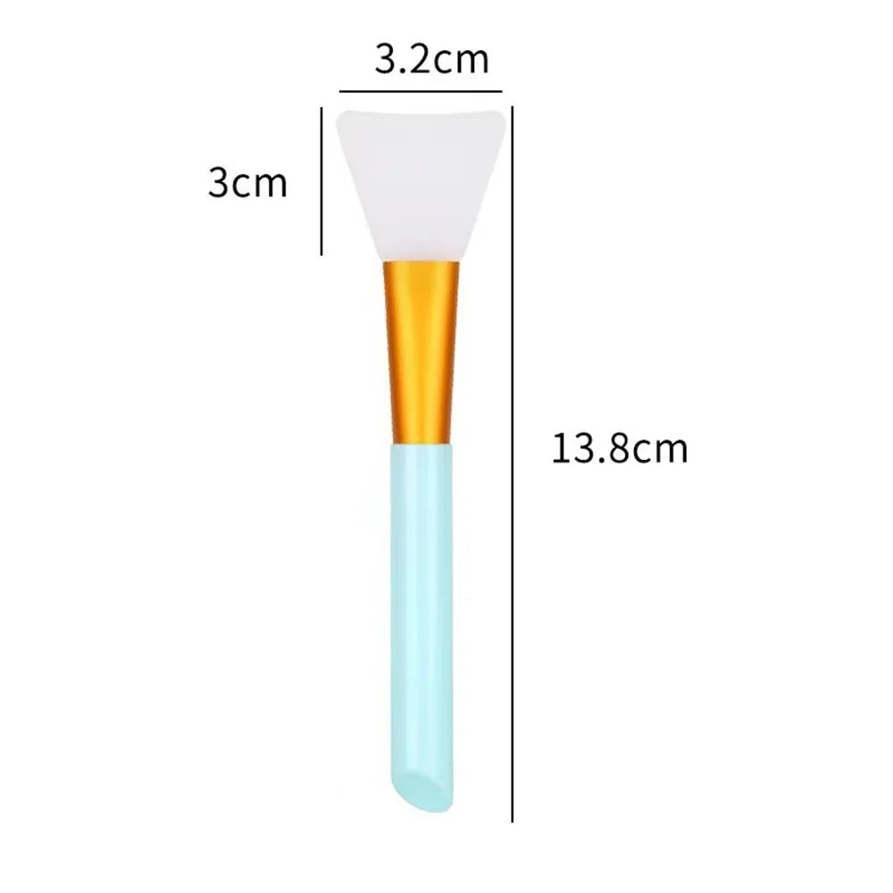 Silicone Facial Mask Brush Set | Mild and Soft Applicator for All Skin Types lifestyle view