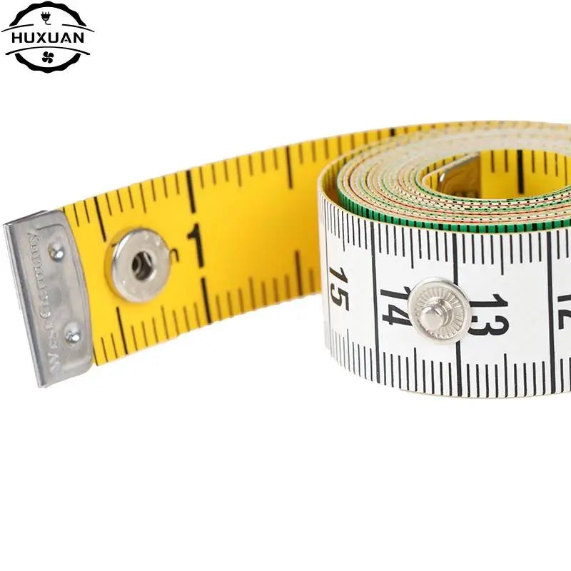 1PC Body Measuring Ruler Sewing Tailor Tape Measure Mini Soft Flat Ruler | 60in 1.5m D close-up view