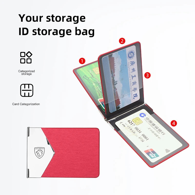 Car Driver License Storage Bag | Protective Sleeve for Peugeot 206 307 308 207 3008 2 lifestyle view