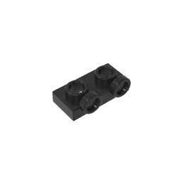 Gobricks GDS-90193 1 x 2 Panel with Raised Dot | Compatible Building Block for DIY Creat detail view