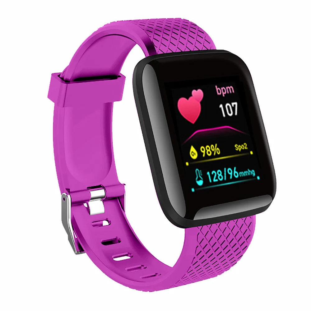 Smart Watch For Women Men Wristwatch Bluetooth Connected Phone Music Player Fitness Sp close-up view