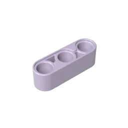 Gobricks GDS-663 Technical Liftarm Thick 1 x 3 | Compatible Building Block for DIY Cr alternate view