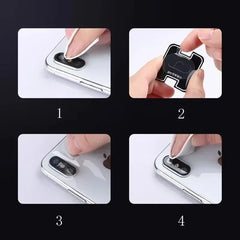 Aluminum Metal Rear Camera Lens Protectors for iPhone 17 Pro Max Air 17Pro 17Air 17ProMax Hollow Lens Cover Ring Film