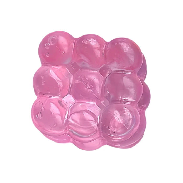 Squishy Maltose Fidget Toy | Bright Soft Colored Cubic Squeeze Stress Relief detail view