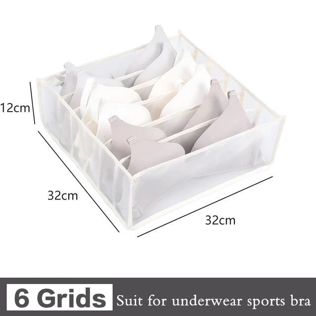 Jeans Organization Storage Box | Closet Drawer Organizer for Pants and Clothing close-up view