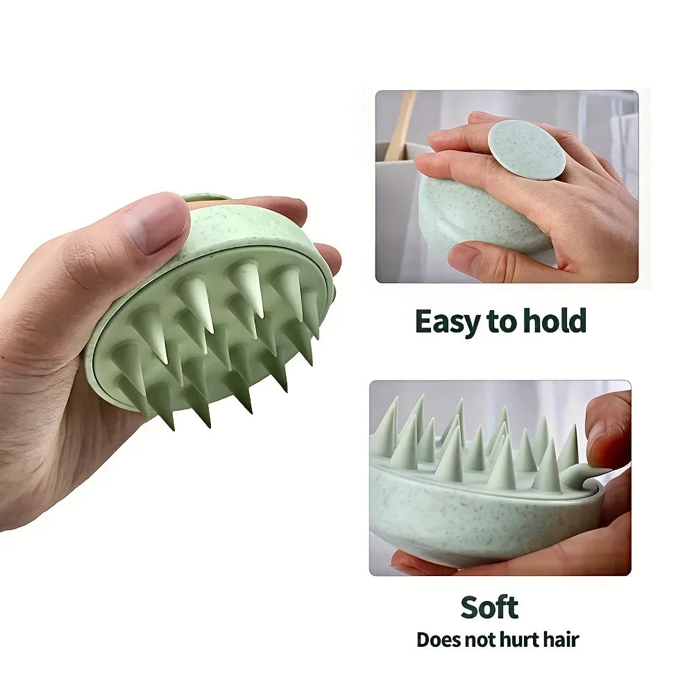 Bath Shower Brush Salon Hairdressing Tool Scalp Massage Comb Hair Washing Comb lifestyle view