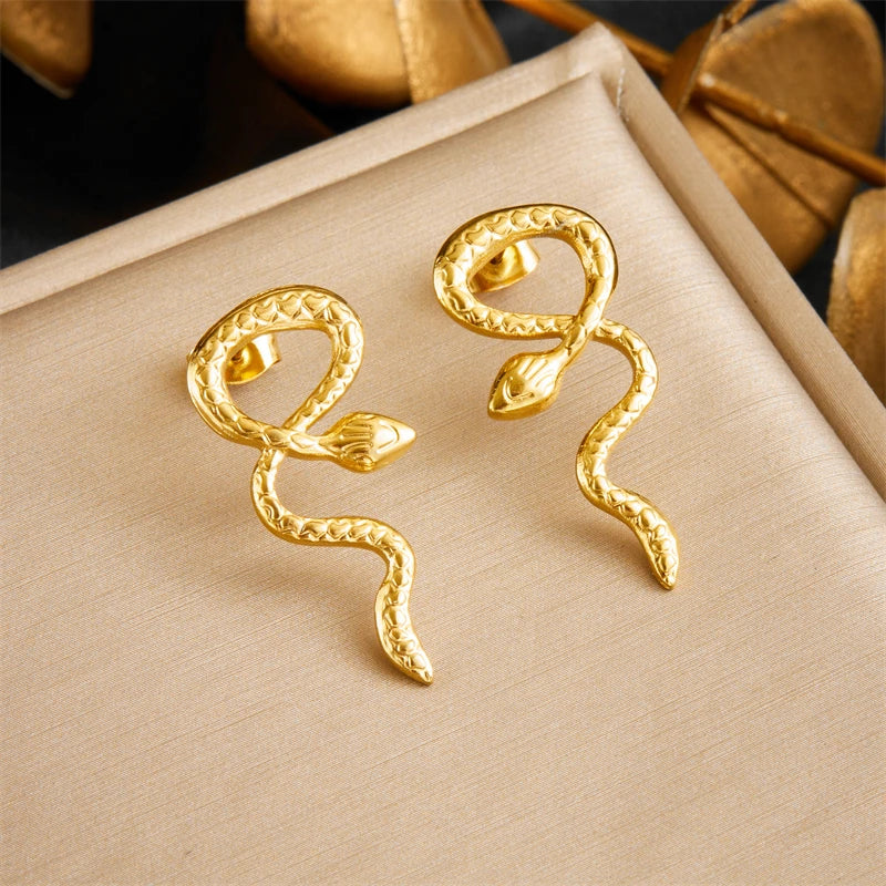 316L Stainless Steel Pearl Round Stud Earrings for Women alternate view