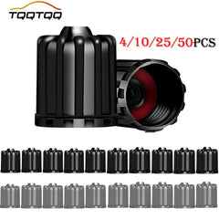 Tire Valve Stem Caps 4/10/25/50 Pcs Universal