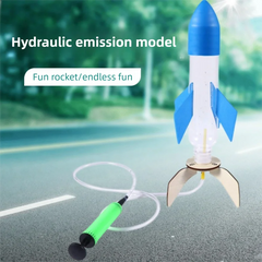 DIY Rocket Sprinklers Toys Water Splash Rocket Outdoor Water Play Toy DIY Science Exp alternate view