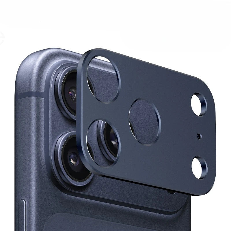 Aluminum Metal Rear Camera Lens Protectors for iPhone 17 Pro Max Air 17Pro 17Air 17ProMax Hollow Lens Cover Ring Film