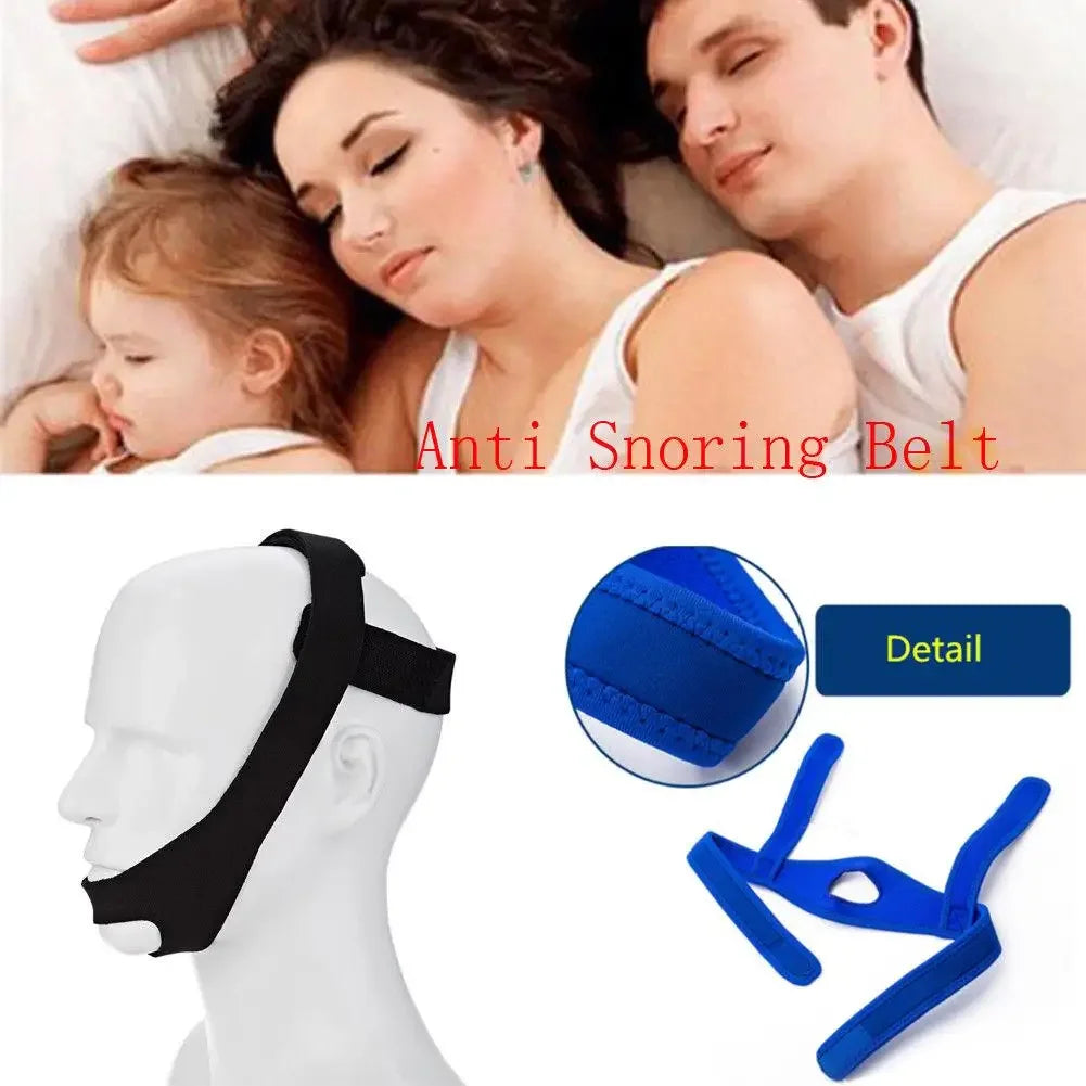 Adjustable Neoprene Anti-Snoring Chin Strap | Sleep Aid for Snoring Relief alternate view