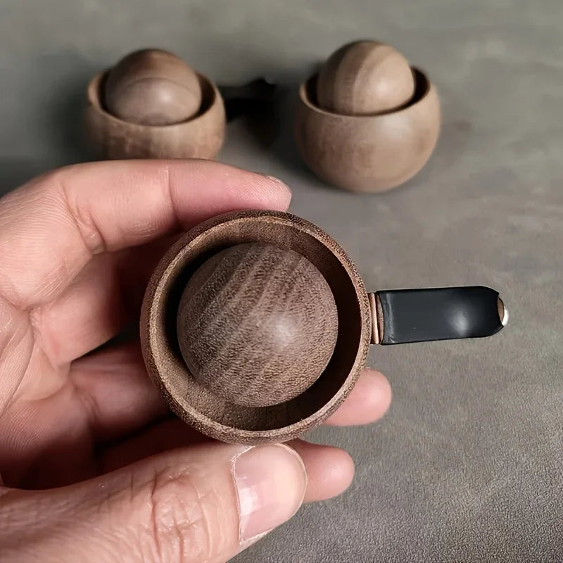 Mini Wooden Essential Oil Diffuser | Car and Home Fragrance Aroma Diffuser close-up view