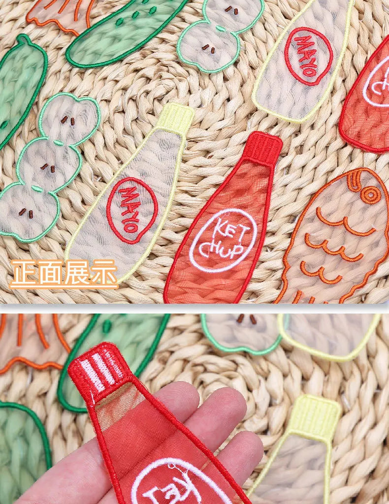 The New Korean-Style Organza Bookmarks from the Fruit and Vegetable Series Are Highly Stylish and Cr