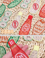 The New Korean-Style Organza Bookmarks from the Fruit and Vegetable Series Are Highly Stylish and Cr