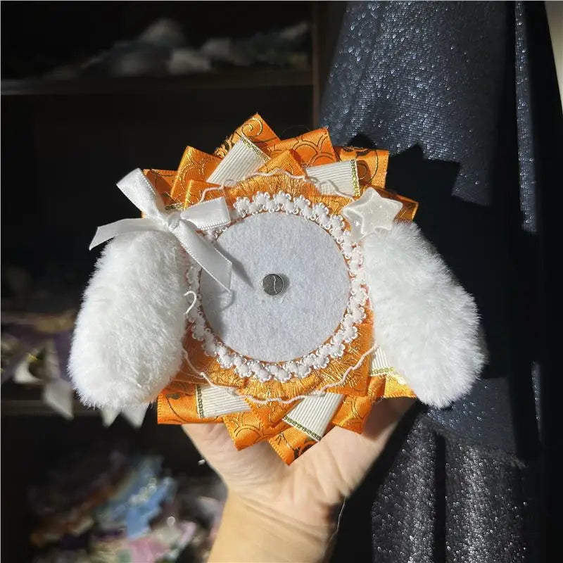 Cute Dog Badge Decor Base, Small Collection Itabag Ornament, Badge Accessory, 2D Anime B detail view