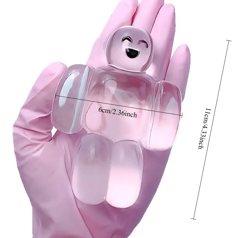 Transparent Jelly Robot Squishy Toy | Soft Slow Rebound Stress Relief Fidget detail view