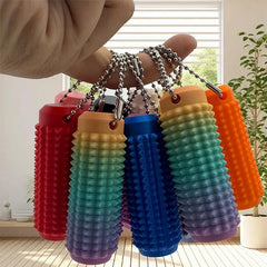 Little Ouchies Fidget Keychain | Anti-Anxiety Spike Stress Relief Toy