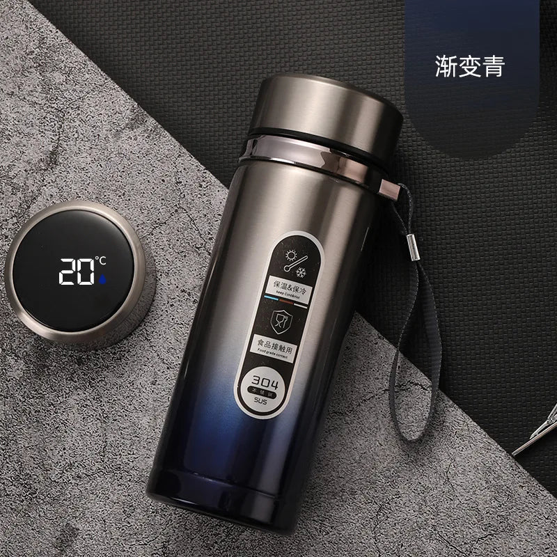 Steel Vacuum Insulated Water Tumbler 800/1000ml Double Wall Leak-proof Travel Mug Wat alternate view