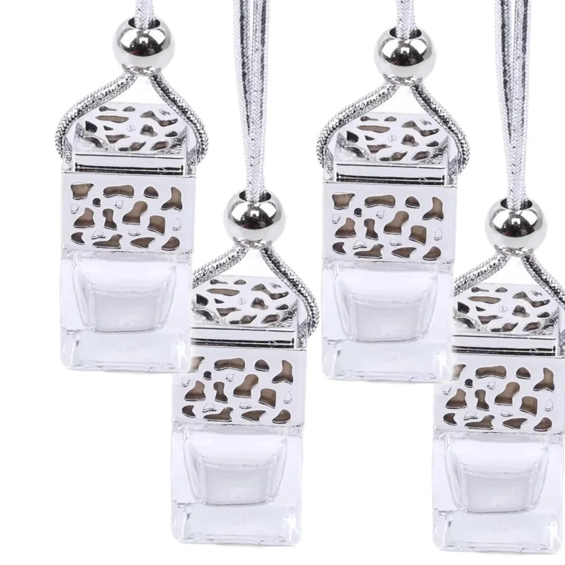 Air Freshener Ornament Perfume Bottle Pendant Essential Oils Auto Car Perfume Bottle lifestyle view