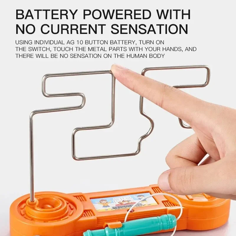 Kids Electric Shock Toy Education Electric Touch Maze Game Party Funny Game Science additional angle