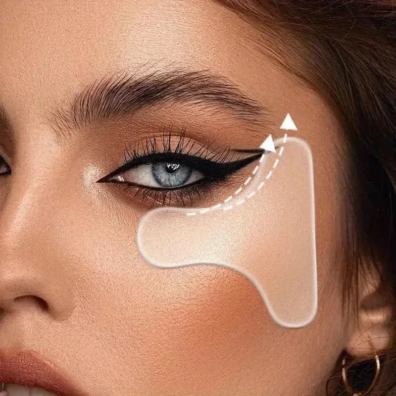 Silicone T-Shaped Eye Patch | Overnight Facial Skincare Tool detail view