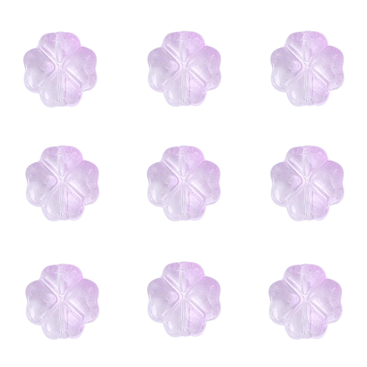 Leaf Flower Beads Scattered Beads Handmade Making Couple Bracelets Necklaces Earrin additional angle