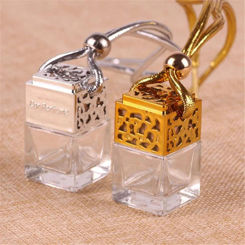 Air Freshener Ornament Perfume Bottle Pendant Essential Oils Auto Car Perfume Bottle lifestyle view