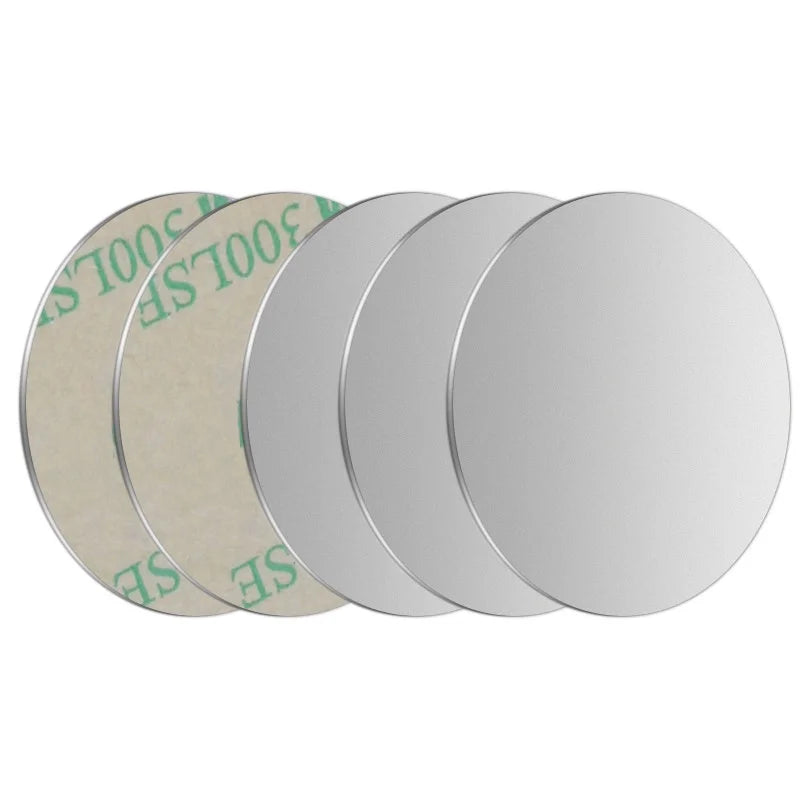 Magnetic Metal Plate For Car Phone Holder Universal Iron Sheet Disk Sticker Mount M additional angle