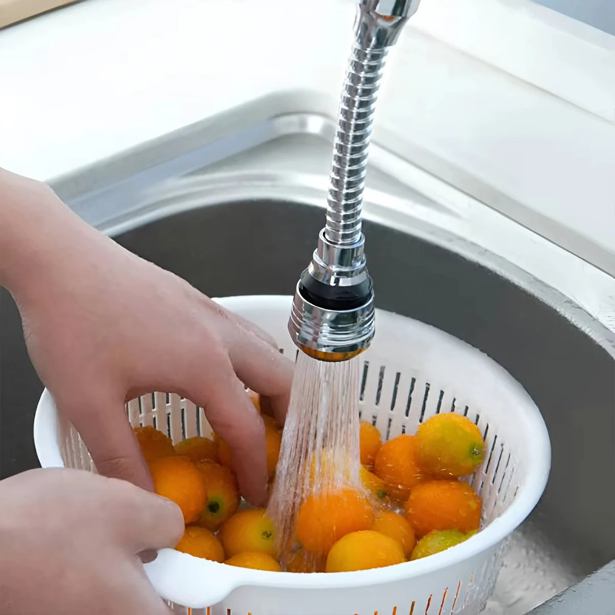 2 Modes Sink Faucet 360 Degree Rotation Filter Extension Tube Shower Water Saving Tap Universal Kitchen Gadgets Accessories