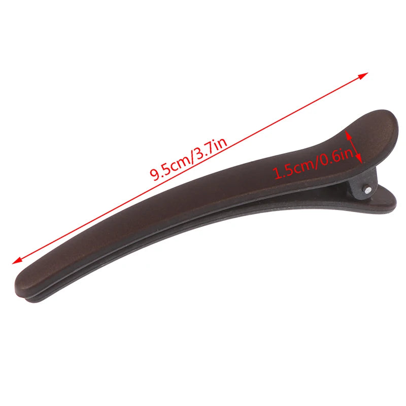 1Pc Women Non-Slip Plastic Duckbill Alligator Hairpin Clip Barrette Clamp