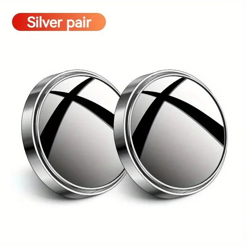 Wide-Angle Blind Spot Mirrors Adjustable Pair | Reversing Rearview detail view