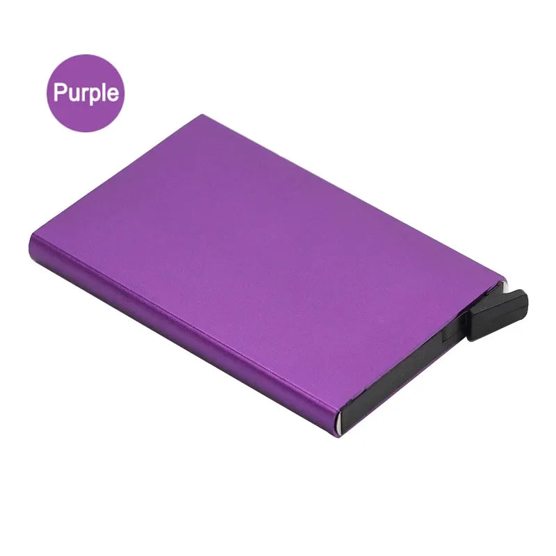 Slim Metal RFID Wallet | Minimalist Card Holder for Men and Women lifestyle view