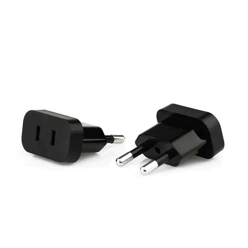 To Euro Europe Plug Converter Travel Adapter Power Converter Outlet alternate view