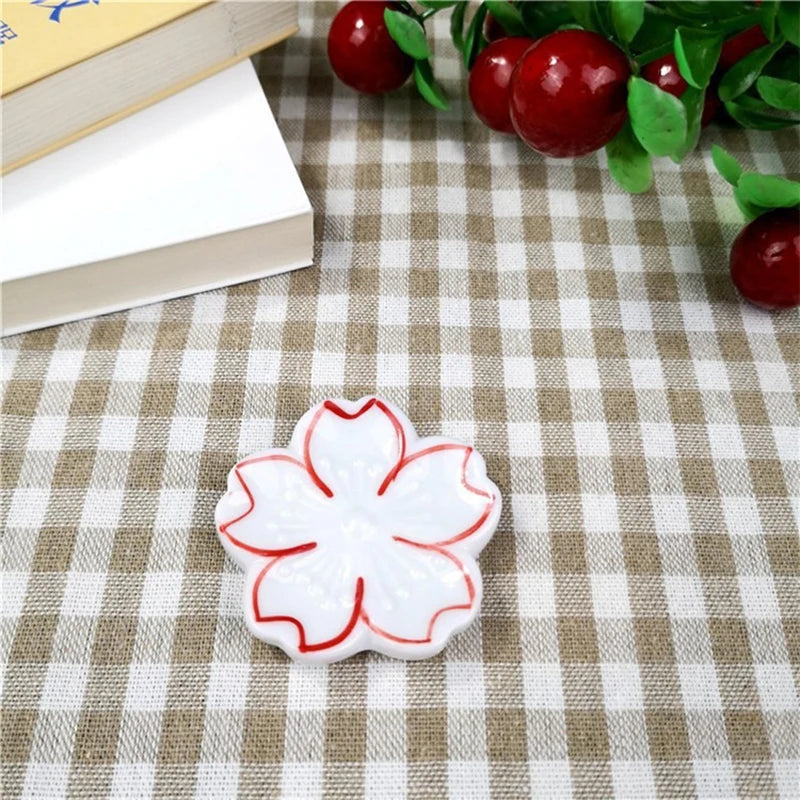 Ceramic Cherry Blossom Incense Holder | Aromatherapy Burner for Home & Office lifestyle view