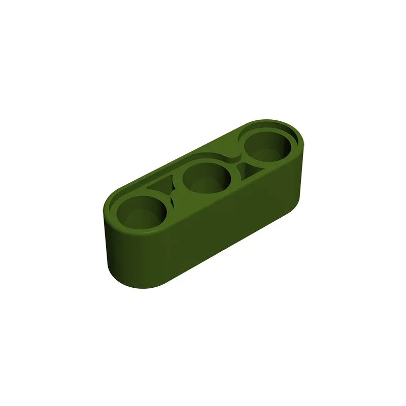 Gobricks GDS-663 Technical Liftarm Thick 1 x 3 | Compatible Building Block for DIY Cre close-up view