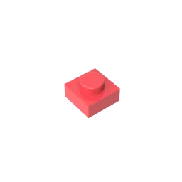 Gobricks GDS-501 Platte 1 x 1 | Kompatible Bausteine für DIY