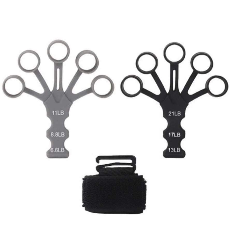 Silicone Grip Strengthener | Hand Finger Exerciser for Grip Training additional angle
