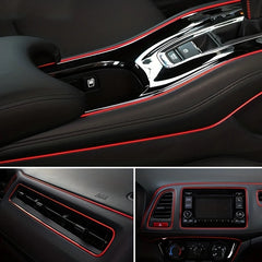 Car interior strip, car styling decoration flexible strip, dashboard cover decoration alternate view